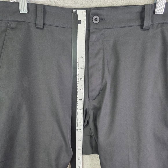 Mens Black Nike Golf Tour Performance Dri Fit Shorts Polyester Stretch Size 32 - Picture 6 of 10